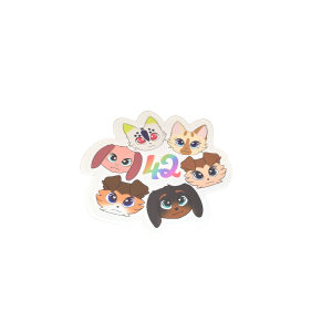 Sticker of the whole gang